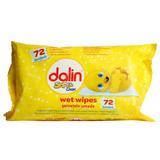 Servetele Umede Moi - Dalin Dalin Soft & Clean, 72 buc