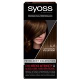 Vopsea de Par Permanenta - Syoss Professional Performance Permanent Coloration Baseline, nuanta 4_8 Chocolate Brown