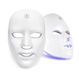 Masca Profesionala faciala cu LED -3 culori antinbatranire/riduri/acnee/pori/curatare fata 64 leduri 