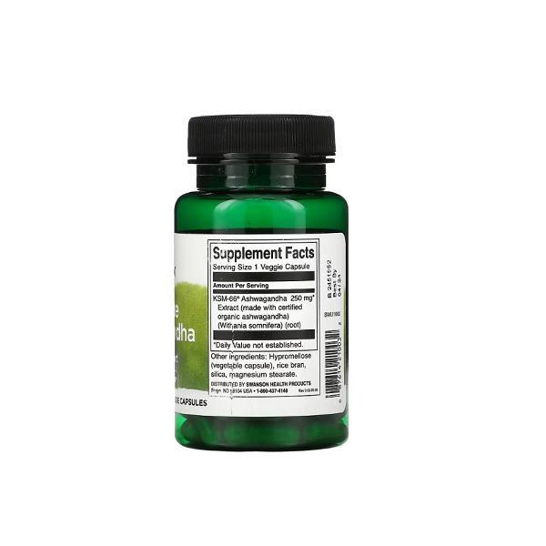 Supliment Alimentar Ultimate Ashwagandha Ksm Mg Swanson