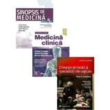 Set 3 carti pentru rezidentiat: Sinopsis de medicina + Medicina clinica + Chirurgie generala, editura Hipocrate