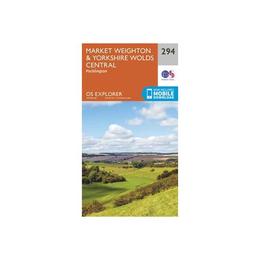 Market Weighton and Yorkshire Wolds Central, editura Ordnance Survey