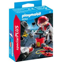 Playmobil Figurines - Figurina Miner Cu Echipament