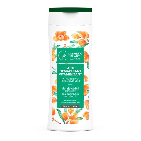 Lapte Demachiant Vitaminizant cu Ulei de Catina si Masline Cosmetic Plant, 200ml