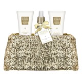 Set Cadou Baylis & Harding Sweet Mandarin & Grapefruit Clutch Bag Set - Gel de Dus 100ml, Lotiune de Maini si Corp 100ml, Spray de Corp 100ml