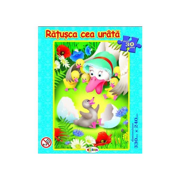 Puzzle - Ratusca cea urata (30 de piese)