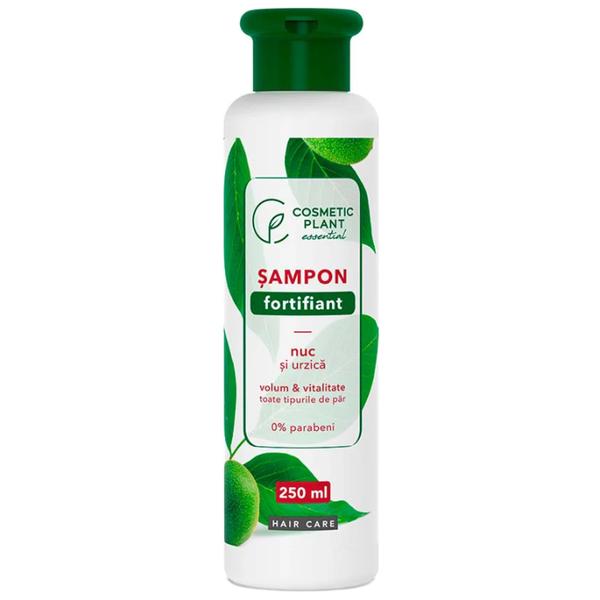 Sampon Fortifiant cu Nuc si Urzica Cosmetic Plant, 250ml