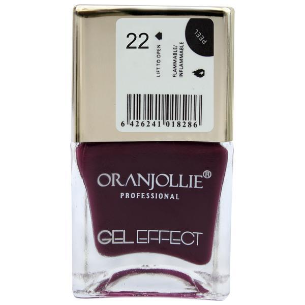 Lac de unghii Oranjollie Gel Effect 22, 15 ml