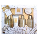 Set Cadou Baylis & Harding Sweet Mandarin & Grapefruit Ultimate Bathing Gift Set - Gel de Dus, Crema de Dus, Lapte de Baie, Cristale de Baie, Lotiune de Maini si Corp, Sapun