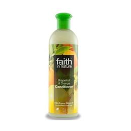 Balsam de par cu grapefruit si portocale, pentrut par normal sau gras, Faith in Nature, 400 ml