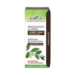 Vopsea henna crema, semipermanenta - culoare Ciocolata Corpore Sano, 60 ml