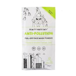 Masca pentru fata pell off anti-poluare, cu chlorella si carbune activ, Beauty Made Easy, 10 g