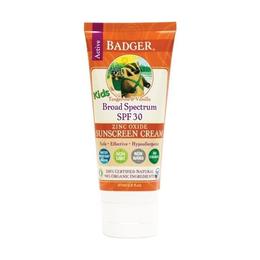 Crema protectie solara spf 30, cu mandarine si vanilie, pt. copii, Badger, 87 ml