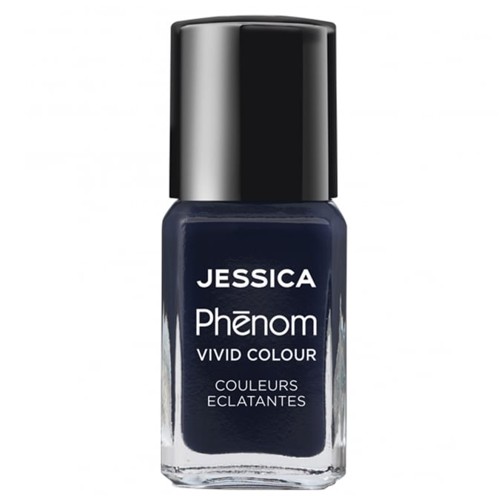 Lac de Unghii - Jessica Phenom Vivid Colour 010 Blue Blooded, 15ml