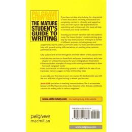 Mature Student&#039;s Guide to Writing, editura Palgrave Macmillan Higher Ed