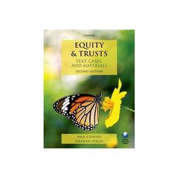 Equity & Trusts, editura Oxford University Press Academ