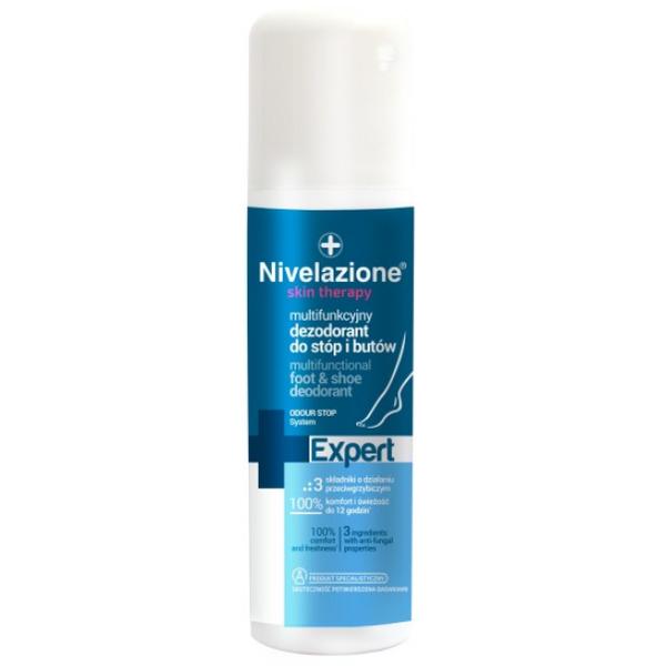 Deodorant Multifunctional pentru Picioare si Incaltaminte - Farmona Nivelazione Skin Therapy Expert Multifunctional Foot &amp; Shoe Deodorant, 150ml