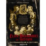 Elita Basarabiei la 1917-1918. Zece personalitati care au facut unirea - Andrei Popescu, editura Minerva