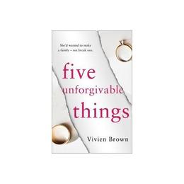 Five Unforgivable Things, editura Harper Collins Paperbacks