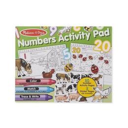 Numbers activity pad. Bloc cu activitati, Numerele in engleza