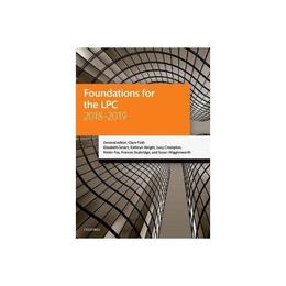 Foundations for the LPC 2018-2019, editura Oxford University Press