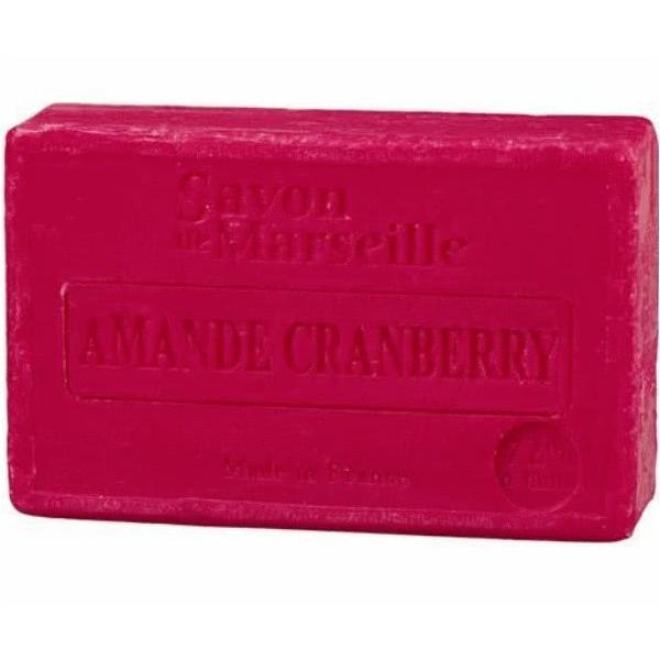 Sapun Natural de Marsilia 100g Migdale Merisoare Amande Cranberry Le Chatelard 1802