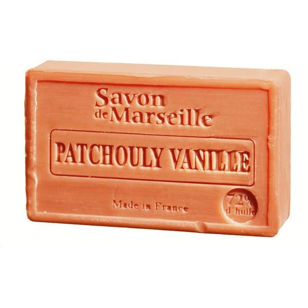 Sapun Natural de Marsilia 100g Patchouly Vanille Paciuli Vanilie Le Chatelard 1802