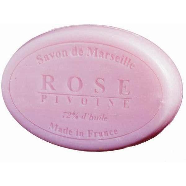 Sapun Natural de Marsilia 100g Trandafir Bujor Rose Pivoine Le Chatelard 1802 Oval