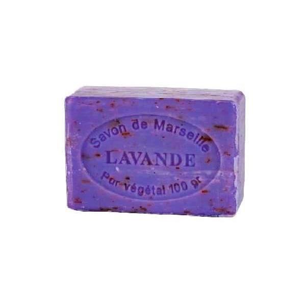 Sapun Natural de Marsilia 100g Exfoliant Lavanda de Provence Le Chatelard 1802