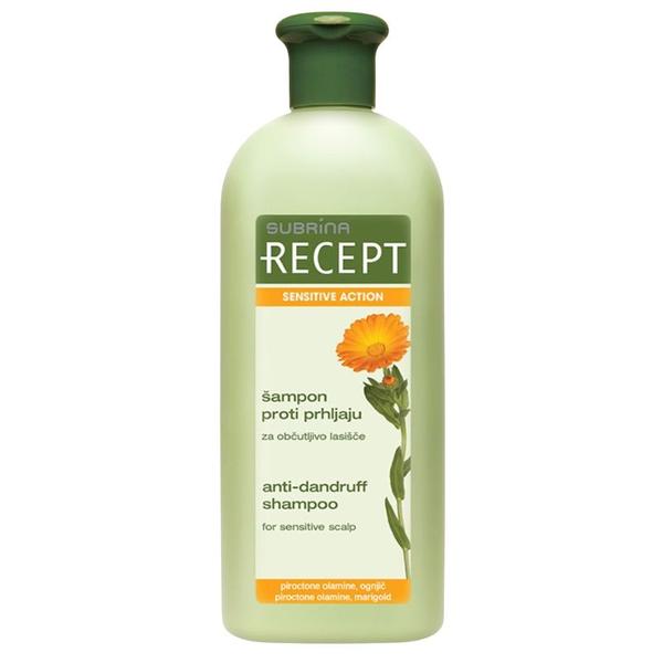 Sampon Anti-matreata pentru Scalp Sensibil - Subrina Recept Sensitive Action Anti-Dandruff Shampoo, 400 ml