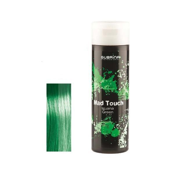 Gel pentru Colorare Directa fara Amoniac - Subrina Mad Touch Direct Hair Colour - Iguana Green, 200ml