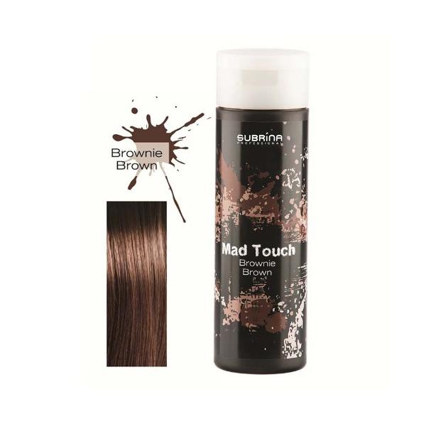 Gel pentru Colorare Directa fara Amoniac - Subrina Mad Touch Direct Hair Colour - Brownie Brown, 200ml