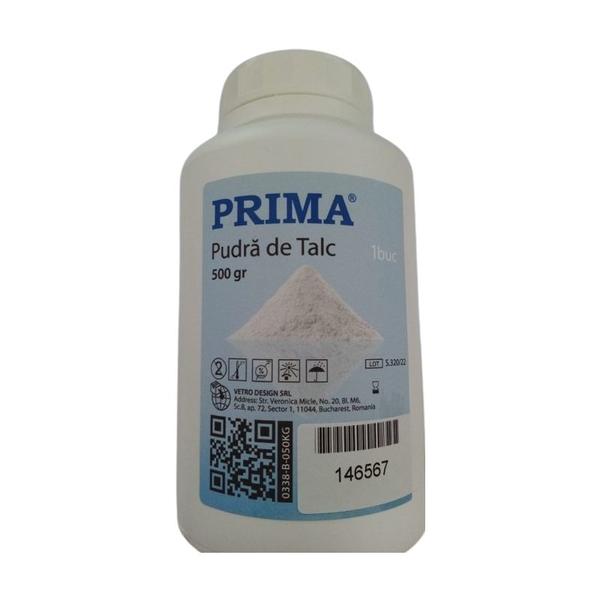 Pudra de Talc - Prima Talcum Powder, 500g