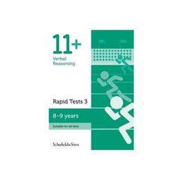 11+ Verbal Reasoning Rapid Tests Book 3: Year 4, Ages 8-9, editura Schofield & Sims Ltd