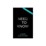 Need To Know, editura Bantam Press