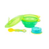 Set 2cx Bol Incredibil cu Capac si Lingurita 9+, Vital Baby