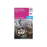 Beinn Dearg & Loch Broom, Ben Wyvis, editura Ordnance Survey