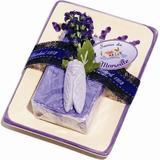 Set Cadou Savoniera Sapun Natural Marsilia 100g Lavanda de Provence  Le Chatelard 1802