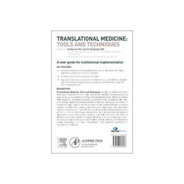 Translational Medicine: Tools And Techniques, editura Academic Press
