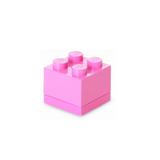 Mini cutie depozitare LEGO 2x2 roz (40111739)