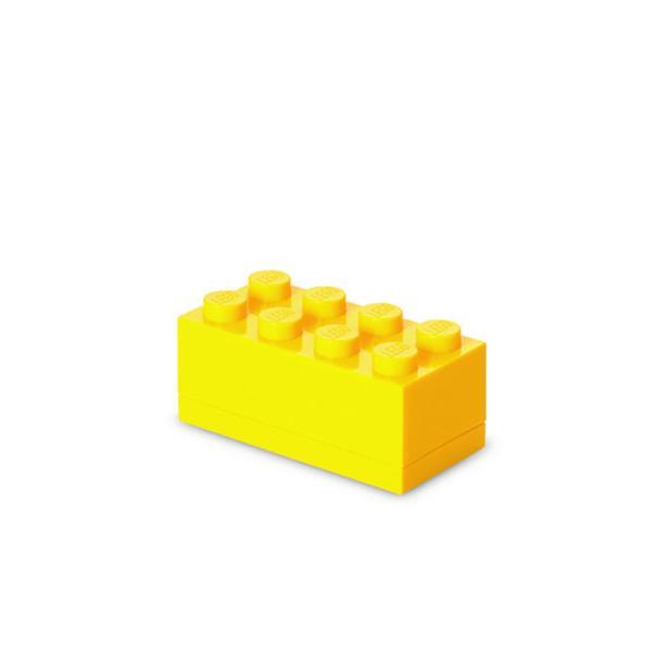 Mini cutie depozitare LEGO 2x4 galben (40121732)