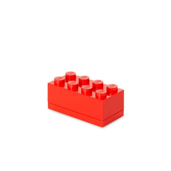 Mini cutie depozitare LEGO 2x4 rosu (40121730)