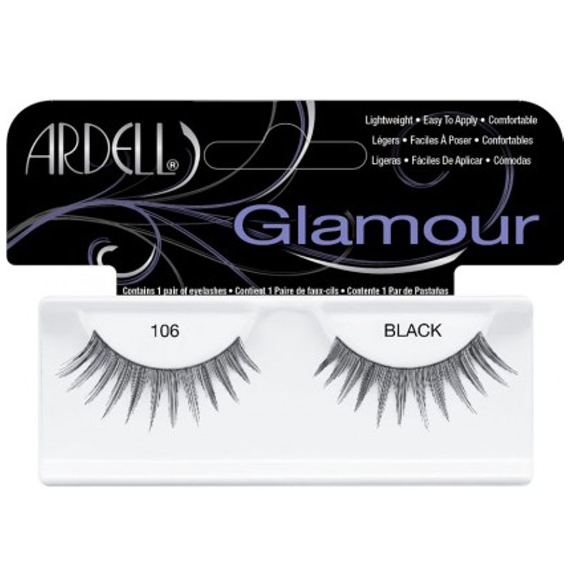 Gene False tip Banda - Ardell Glamour Lashes 106 Black