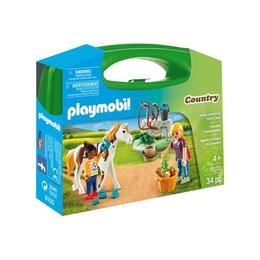 Playmobil Country - Set portabil - Copii cu cal