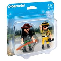 Playmobil Figurines - Padurar si vanator