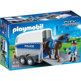 Playmobil City Action - Remorca cu cal