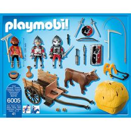 Playmobil Knights - Cavaleri soim cu trasiura camuflata