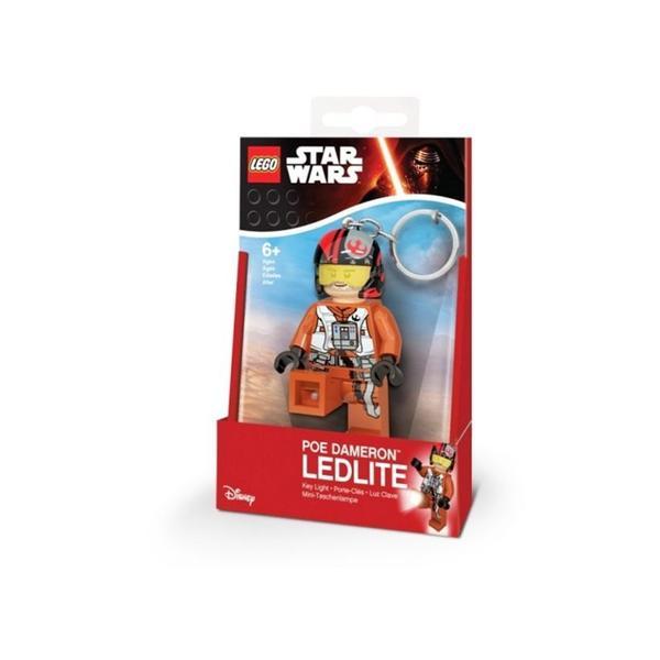 Breloc cu lanterna LEGO Star Wars Poe Dameron (LGL-KE95)