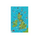 Children's Wall Map of the United Kingdom and Ireland, editura Harper Collins Childrens Books