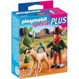 Playmobil Figurines - Cowboy-ul cu manz ii va oferi micutului nenumarate ore de distractie.